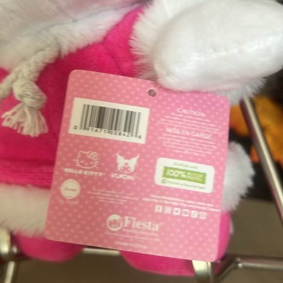 💖Sanrio Hello Kitty Loves Pink💕 Christmas 10" Stuffed Plush - Picture 4 of 6
